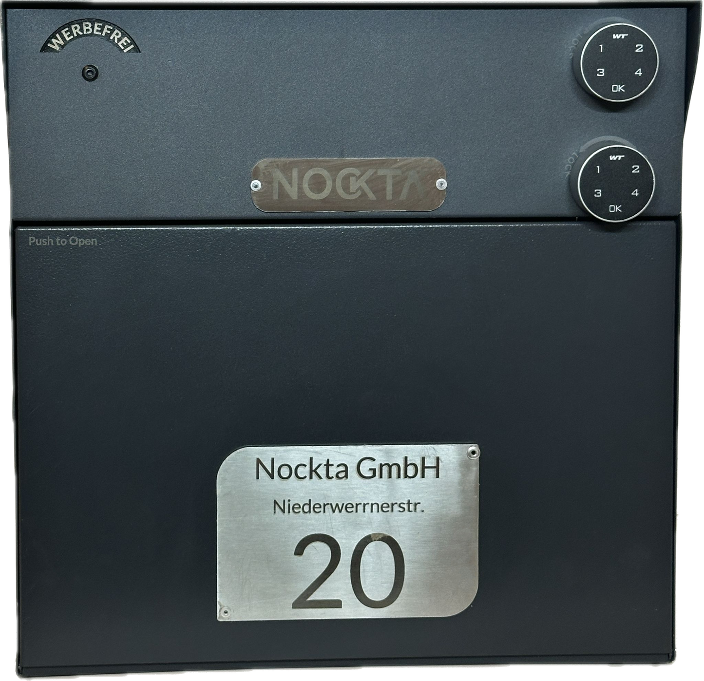 Innovativer Smart-Briefkasten – Modernes Design trifft auf intelligente Funktionen