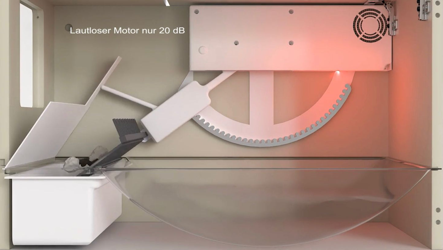 Techklo Luxus Möbel Selbstreinigende Katzentoilette